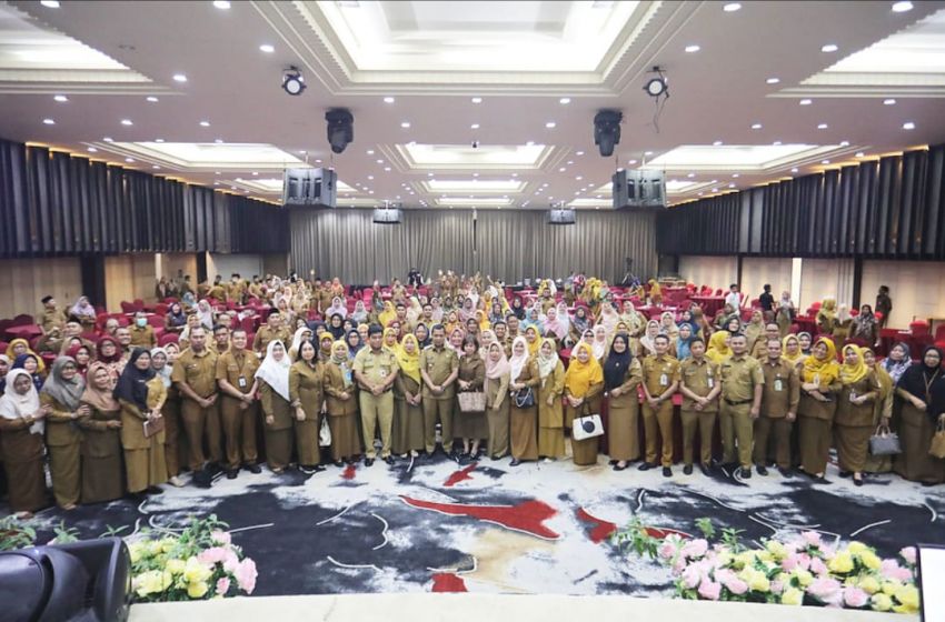 Guna Meningkatkan Mutu Pendidikan,Pj Walikota Pekanbaru Menggelar Silaturahmi Dengan Kepala Sekolah TK, SD dan SMP