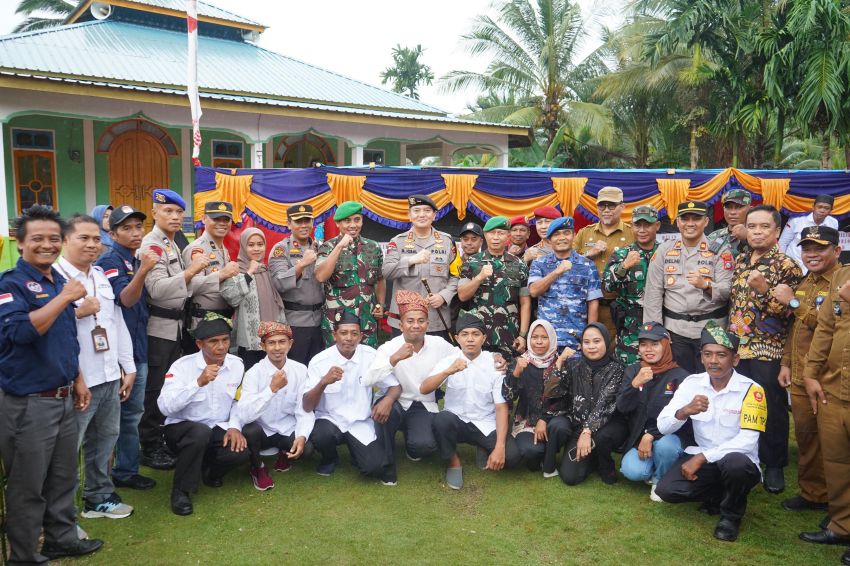 Guna Memasikan Kesiapan Pemilu 2024, Kapolda Riau, Danrem 031/Wirabima, dan Danlanud Roesmin Nurjadin, Melakukan Kunjungan Ke Pulau Burung