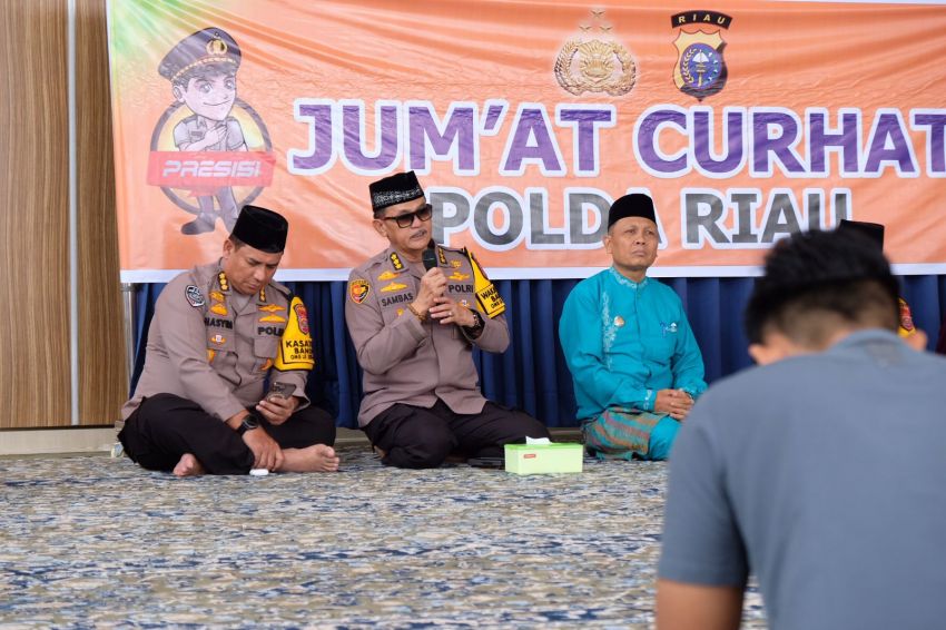 Jumat Curhat Polda Riau Bertujuan Mendengar Aspirasi Masyarakat di Bulan Suci Ramadan