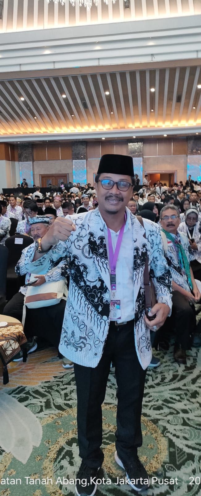 Wakil Ketua 1 PGRI Riau Taslim, S.Pd., M.Pd Terpilih dan Dilantik Sebagai Dewan Eksekutif APKS PB PGRI