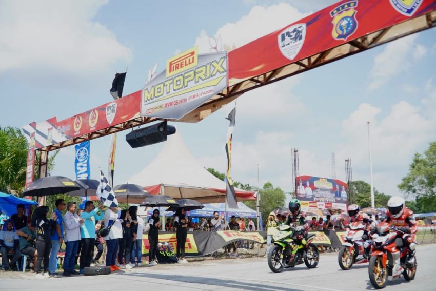 Event Kejuaraan Nasional Motoprix Region A Sumatra Putaran II Riau Trophy Pj Bupati Kampar Resmi Dibuka