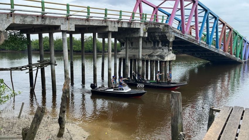 Pasca Ambruknya Jembatan Panglima Sampul, Pembangunan Jalur Alternatif di Sungai Perumbi Digesa