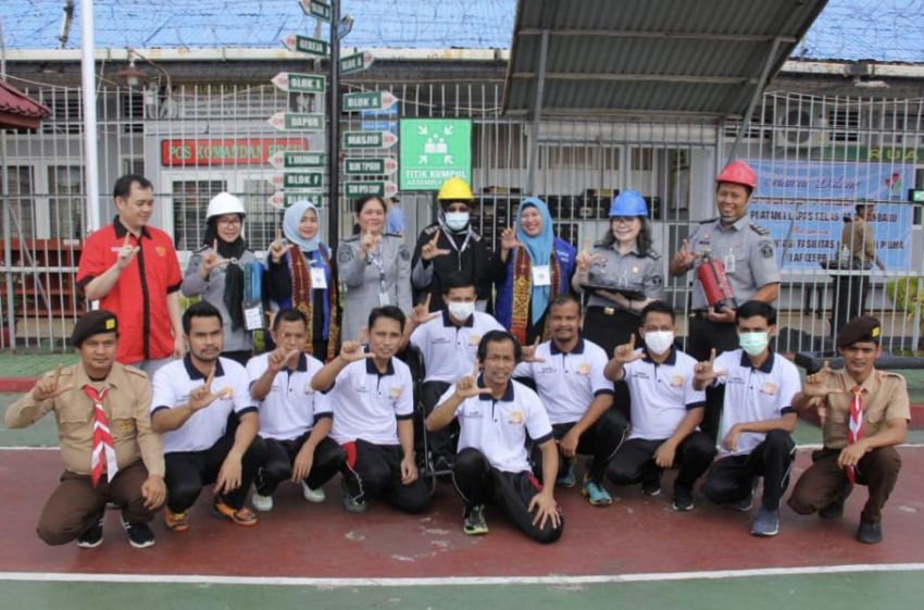 Berikan Pelayanan Kesehatan yang Baik, Klinik Pratama Lapas Kelas II A Pekanbaru Dapat Sertifikat Akreditasi dari Kementerian Kesehatan