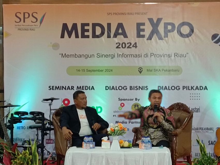 Tampil Smart dan Realistis di Media Expo 2024, Abdul Wahid: Kebijakan Pemerintah Harus Berpihak Kepada Rakyat