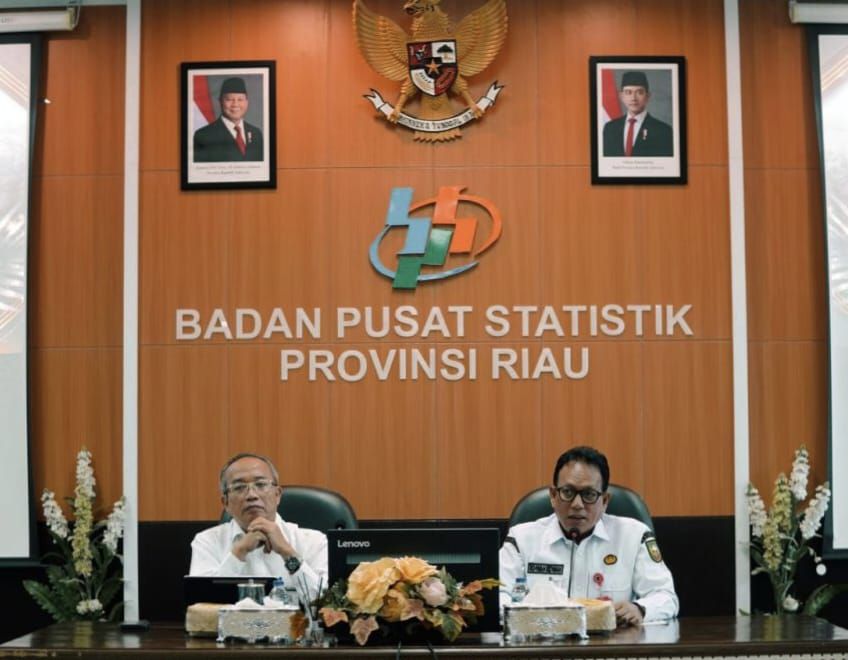 Dinas Kominfotik Riau dan Badan Pusat Statistik (BPS) Rilis BRS Ekspor-Impor Periode Desember 2024