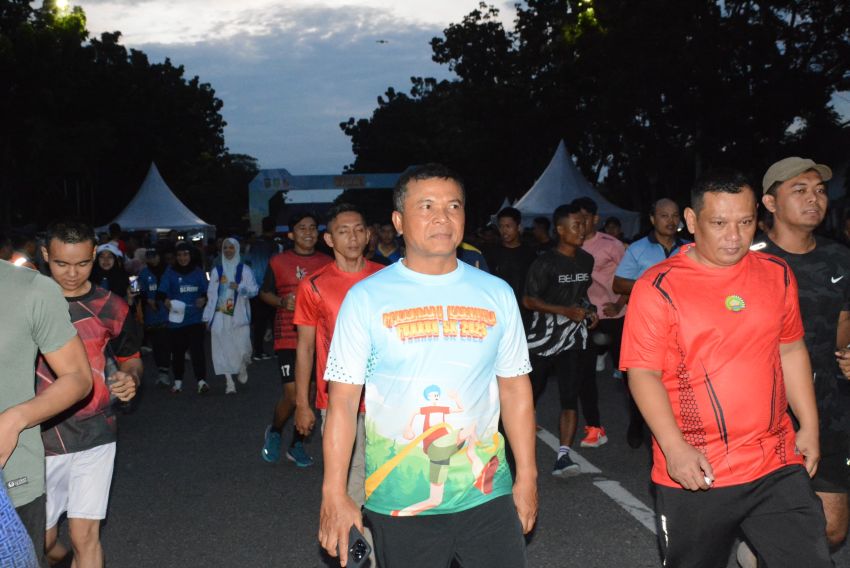 Danrem 031/WB Ikuti Giat Pekanbaru Karhutla Fun Run 5 Km 2025