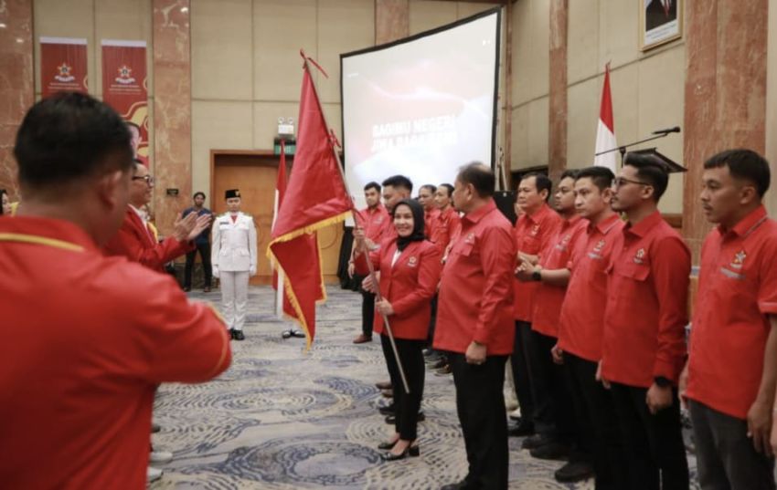 Wagubri SF Hariyanto Hadiri Pelantikan Pengurus Depidar IV SOKSI Riau
