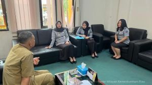 Sinergi Kemenkumham dan Dinas PMD Dukcapil Riau, Bahas Program Peacemaker Training 2025