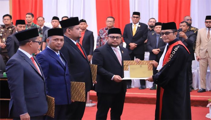 DPRD Kota Pekanbaru Gelar Rapat Paripurna Pelantikan Pimpinan Dewan 2024-2029