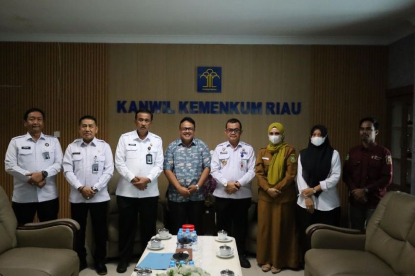 Perkuat Upaya Cegah HIV/AIDS, KPA Riau Audiensi ke Kanwil Kemenkumham