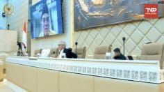 Bahas Kemandirian Fiskal Daerah, Pj Sekdaprov Riau Rapat Virtual dengan Komisi II DPR RI