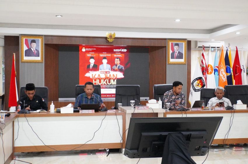 Kaji Ulang Sengketa Pilkada Rokan Hilir 2024, KPU Riau Bedah Strategi Hukum Pilkada Lewat Kajian Hukum Seri VII