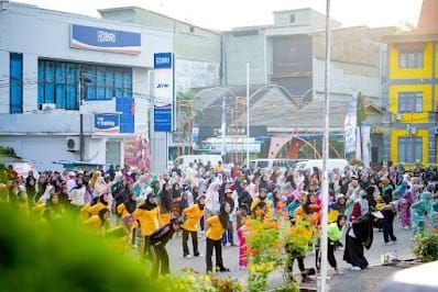 Didukung Penuh Pemkab Rohil, Arahan Bupati H. Bistamam Sukses Gerakkan Hidup Sehat dan Ekonomi Warga Melalui CFD